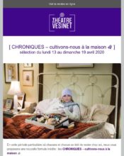 e-mailing - Culture Expos Salons Spectacles - 04/2020