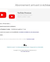 e-mailing - Marketing fidélisation - Renouvellement abonnement - YouTube - 04/2020