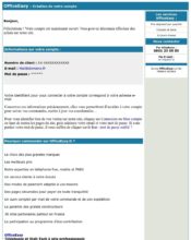 e-mailing - Marketing relationnel - Bienvenue - Welcome - Transactionnels - Confirmation Ouverture de compte - Office Easy - 04/2020
