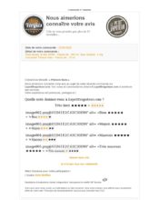 e-mailing - Enquêtes Clients - NPS / Avis clients - Le Petit Vapoteur - 04/2020