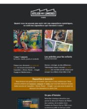 e-mailing - Culture Expos Salons Spectacles - 04/2020