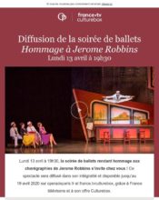 e-mailing - Culture Expos Salons Spectacles - 04/2020