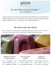 e-mailing - Plüm - 04/2020