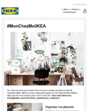 e-mailing - Ikea - 04/2020