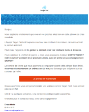 e-mailing - Marketing Acquisition - Acquisition abonnements - Gratuit - Cadeau - Collecte de données - Acquisition de leads - Target First - 04/2020