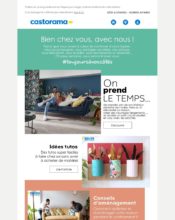 e-mailing - Castorama - 04/2020