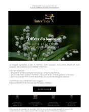 e-mailing - Interflora - 04/2020