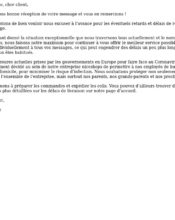e-mailing - Service Clients - Réclamations - Ecco Verde - 04/2020