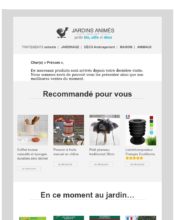 e-mailing - Jardins animés - 04/2020