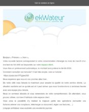 e-mailing - Transactionnels - Consultation facture en ligne - Ekwateur - 04/2020