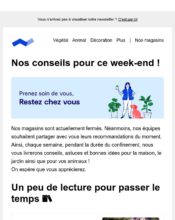 e-mailing - Côté Nature - 04/2020