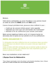 e-mailing - Marketing fidélisation - Points et statut - Médiamétrie - 04/2020