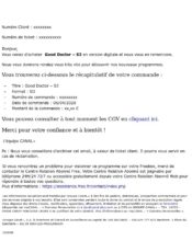 e-mailing - Transactionnels - Confirmation de commande - Canal + - 04/2020