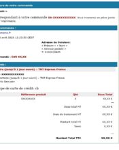 e-mailing - Transactionnels - Mise à disposition facture - Office Easy - 04/2020