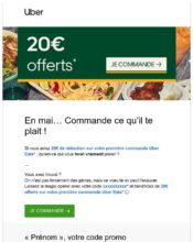 e-mailing - Uber - 05/2020