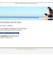 e-mailing - Transactionnels - Changement de mot de passe / d'identifiant - All Accor - 05/2020
