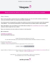 e-mailing - Veepee - 05/2020
