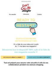 e-mailing - Jennyfer - 05/2020