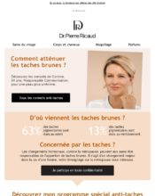 e-mailing - Marketing marque - Communication Produits - Nouveaux produits - Marketing Acquisition - Gratuit - Cadeau - Ventes flash, soldes, demarque, promo, réduction - Marketing fidélisation - Incitation au réachat - Marketing relationnel - Newsletter - Dr Pierre Ricaud - 05/2020