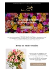 e-mailing - Interflora - 05/2020