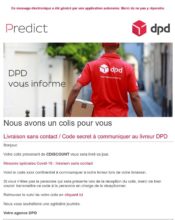 e-mailing - Transactionnels - Suivi de commande Expédition / Livraison - DPD - 05/2020