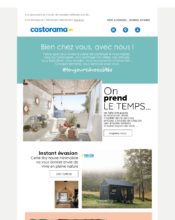 e-mailing - Marketing marque - Communication Produits - Nouveaux produits - Marketing relationnel - Newsletter - Castorama - 05/2020