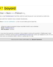 e-mailing - Bayard - 05/2020