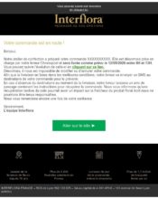 e-mailing - Interflora - 05/2020