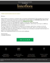 e-mailing - Interflora - 05/2020