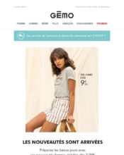 e-mailing - Gémo - 05/2020