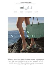 e-mailing - Marketing marque - Communication Produits - Nouveaux produits - Minelli - 05/2020
