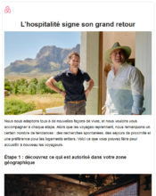 e-mailing - Marketing relationnel - Newsletter - Airbnb - 05/2022