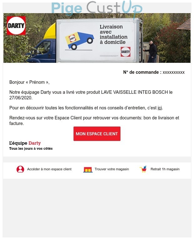 darty exemple de  mailing   benchmark custup