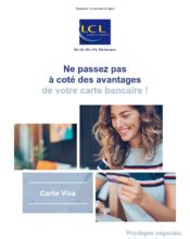 e-mailing - Collecte de données - Acquisition de leads - LCL - 06/2020