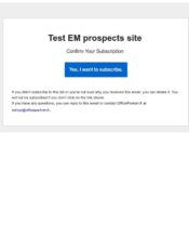 e-mailing - Transactionnels - Confirmation Inscription Newsletter - Office Partner - 06/2020
