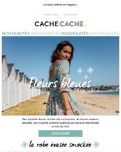 e-mailing - Marketing marque - Communication Produits - Nouveaux produits - Marketing fidélisation - Incitation au réachat - Cache-Cache - 06/2020
