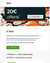 e-mailing - Uber - 06/2020