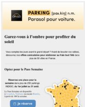 e-mailing - Marketing marque - Communication Produits - Nouveaux produits - Communication Services - Nouveaux Services - Marketing fidélisation - Incitation au réachat - OPnGO - 06/2020