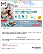  - Transactionnels - Confirmation de commande - Darty - 10/2021