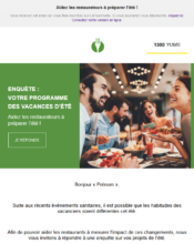 e-mailing - Lafourchette - 07/2020