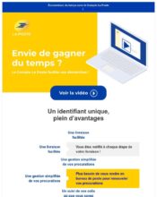e-mailing - Marketing marque - Communication Services - Nouveaux Services - La Poste - 07/2020