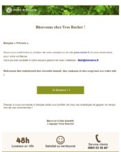 e-mailing - Yves Rocher - 07/2020