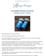 e-mailing - Marketing marque - Communication Produits - Nouveaux produits - Marketing fidélisation - Incitation au réachat - Marketing relationnel - Newsletter - Rasage Classique - 07/2020