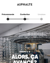 e-mailing - Transactionnels - Suivi de commande Retard livraison - Asphalte - 07/2020