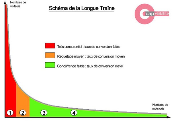 SEO – Référencement naturel : infographie longue traîne