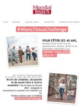 e-mailing - Mondial Tissus - 03/2021