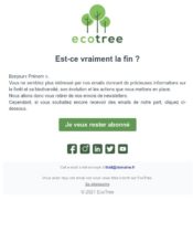e-mailing - Marketing Acquisition - Relance inactifs - EcoTree - 04/2021