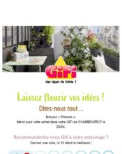 e-mailing - Marketing fidélisation - Animation / Vie du Programme de Fidélité - Gifi - 04/2021