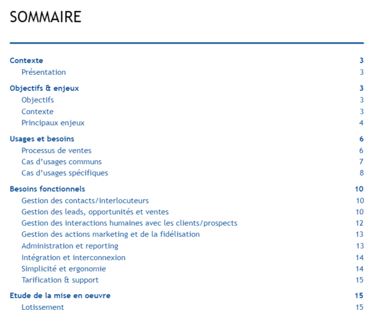 Le Cahier des charges : définition, utilisation, rédaction