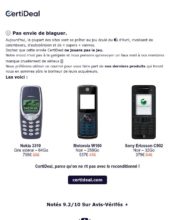 e-mailing - Marketing marque - Communication Produits - Nouveaux produits - Marketing fidélisation - Incitation au réachat - Marketing relationnel - Newsletter - Certideal - 04/2021